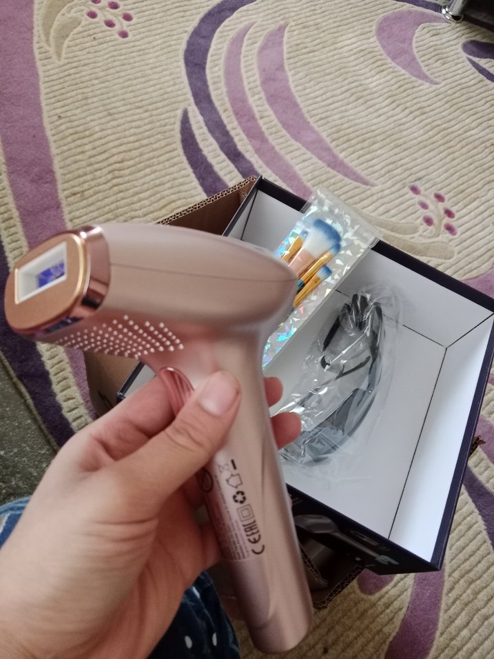Pastel Bej Lazer Epilasyon Cihazı 5000 tl - Görsel 3