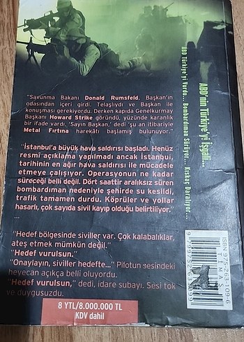 Metal Fırtına - Politik Kurgu Roman - Görsel 2