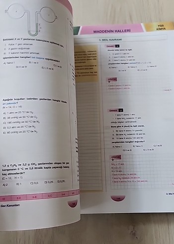 YGS Kimya Anlatım Kitabı - Limit - Görsel 5