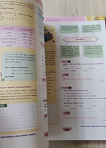 YGS Kimya Anlatım Kitabı - Limit - Görsel 3