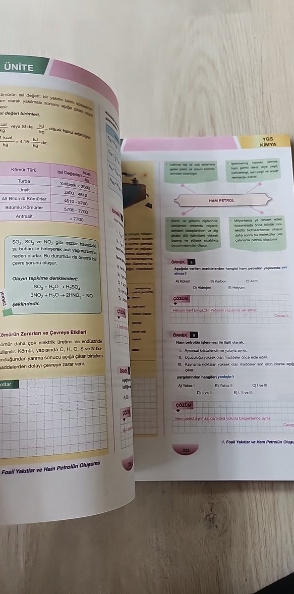 YGS Kimya Anlatım Kitabı - Limit - Görsel 3