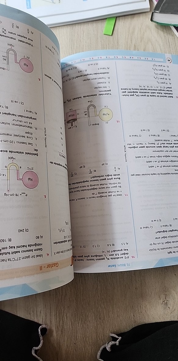 YGS Tersyüz Kimya Konu Testleri Soru Bankası - Görsel 5