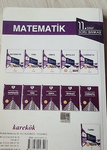 11. Sınıf Matematik Soru Bankası - Karekök - Görsel 2