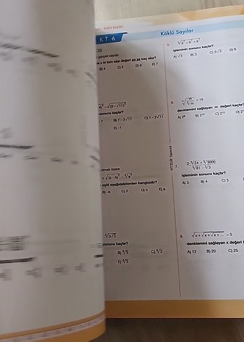 YGS Matematik Tekrar Testleri Soru Bankası - Görsel 4