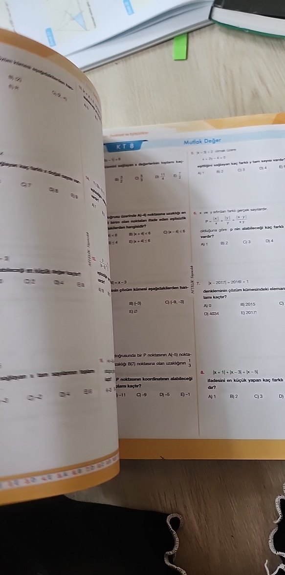 YGS Matematik Tekrar Testleri Soru Bankası - Görsel 5