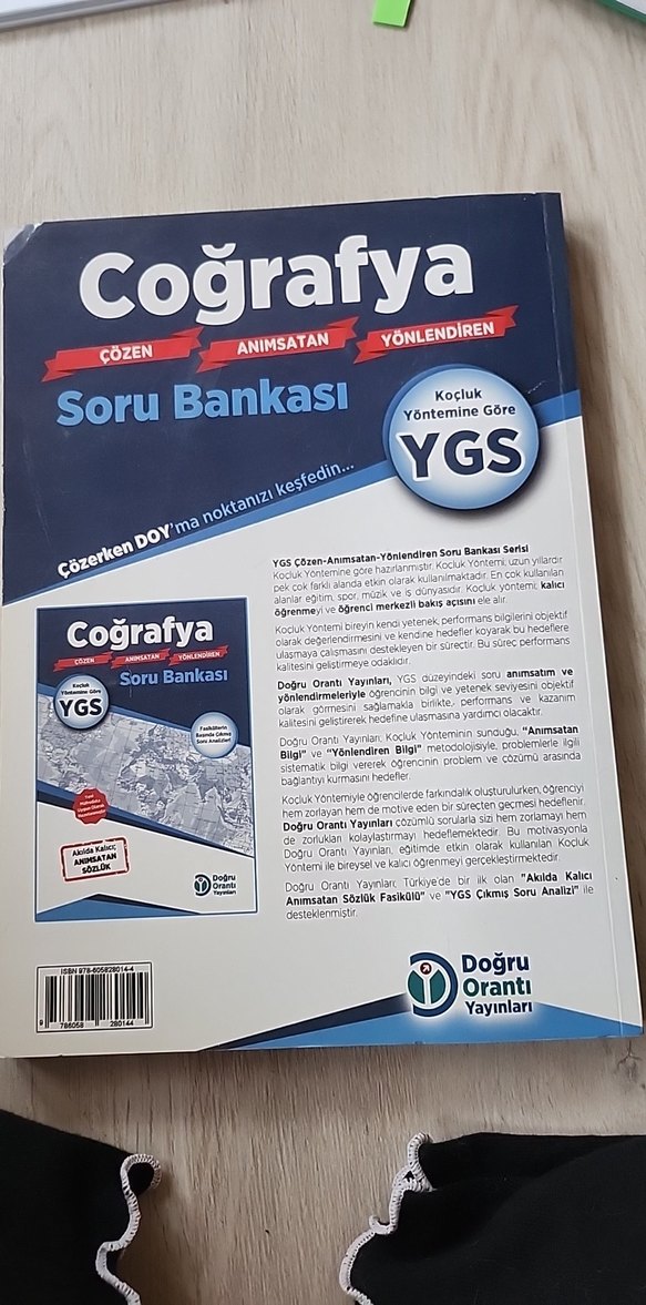Coğrafya YGS Soru Bankası - Doğru Orantı - Görsel 2