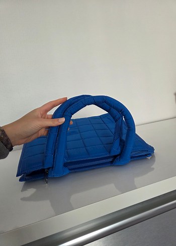 Mavi Kadın Günlük El Çantası - Görsel 4