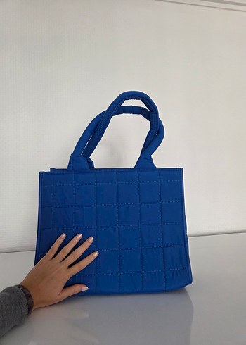 Mavi Kadın Günlük El Çantası - Görsel 2