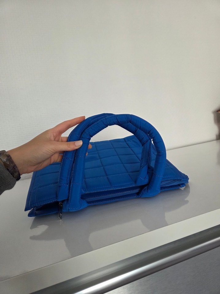 Mavi Kadın Günlük El Çantası - Görsel 4