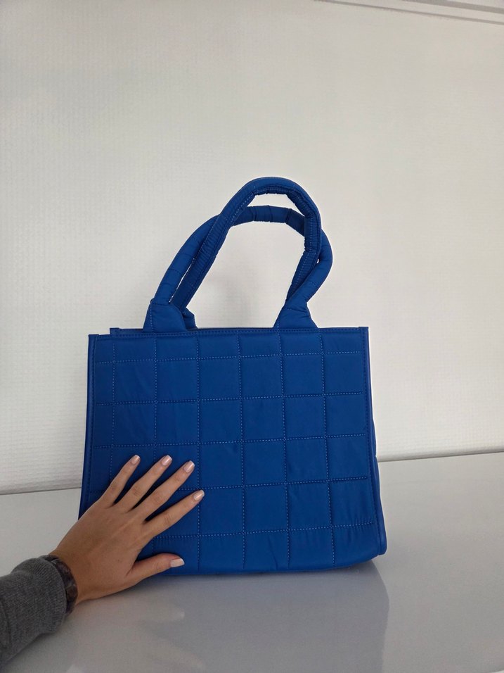 Mavi Kadın Günlük El Çantası - Görsel 2