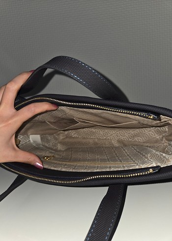 U.S. Polo Fermuarlı Lacivert Kadın Omuz Çantası - Görsel 4