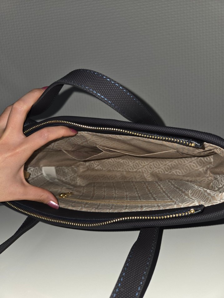 U.S. Polo Fermuarlı Lacivert Kadın Omuz Çantası - Görsel 4