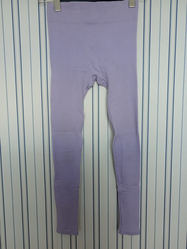 Lina fitilli esnek kumaş tayt - Görsel 2