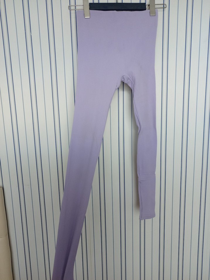 Lina fitilli esnek kumaş tayt - Görsel 3