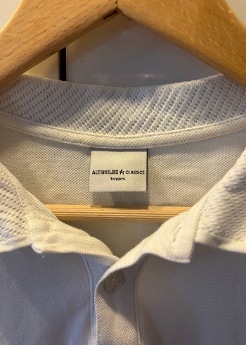 Altınyıldız Classics Beyaz Erkek Polo Tişört