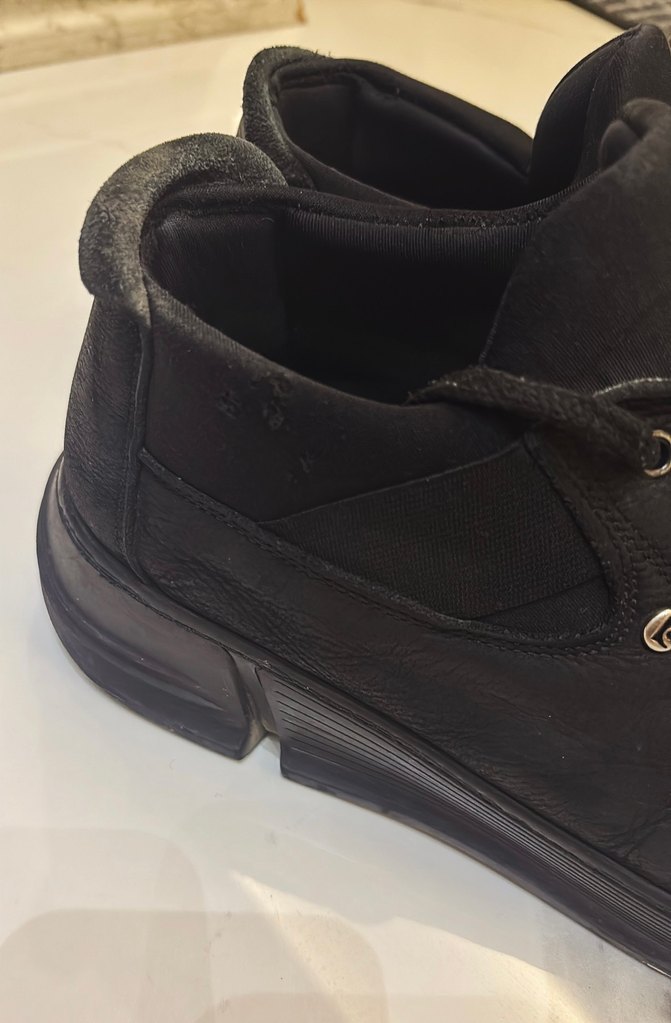 Pierre cardin Nubuk Siyah Erkek Günlük Spor Ayakkabı - Görsel 3