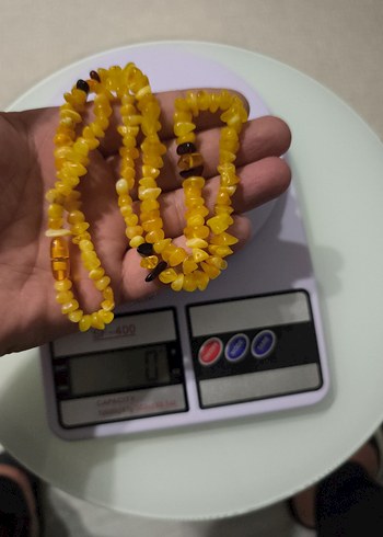 orjinal rus kalingrad damla kehribar kolye - Görsel 2