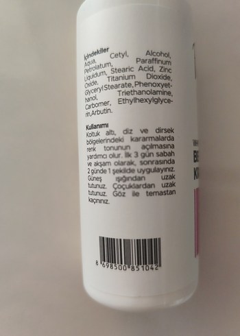  Beden Renk For You Beyazlatıcı Krem 100 ml