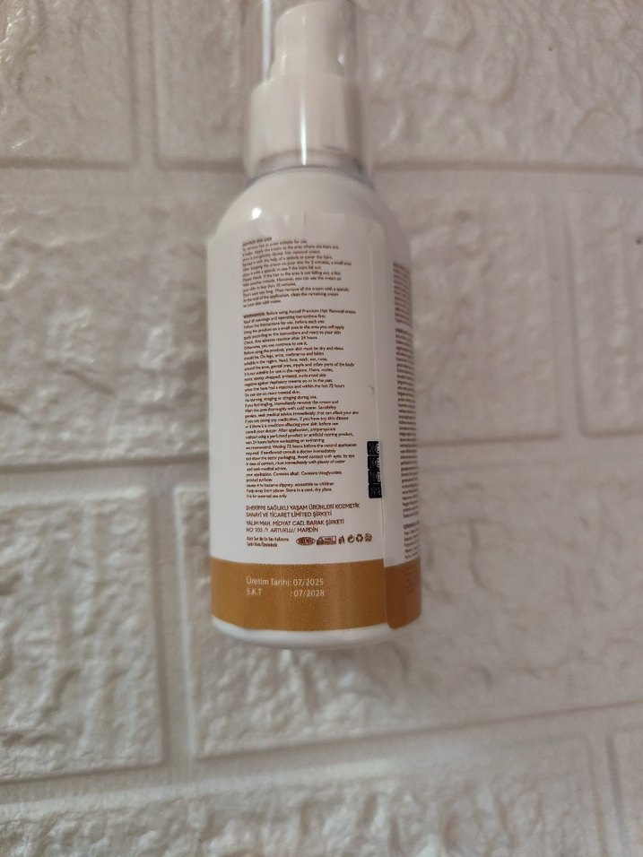 HMD Depilatory Cream 250 ml Bej - Görsel 3