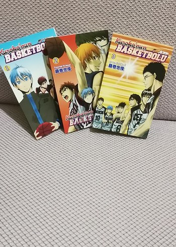 Kuroko no Basuke Manga Seti 3 Cilt