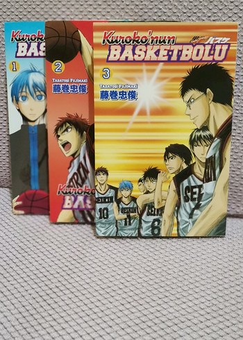 Kuroko no Basuke Manga Seti 3 Cilt