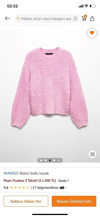 Mango Pembe Kazak