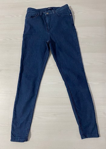 Lacivert Kadın Denim Pantolon