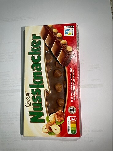  Beden Nussknacker çikolata