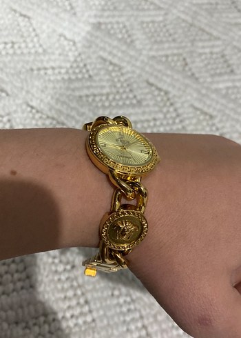 Zincir Detaylı Vintage Kadın Saati