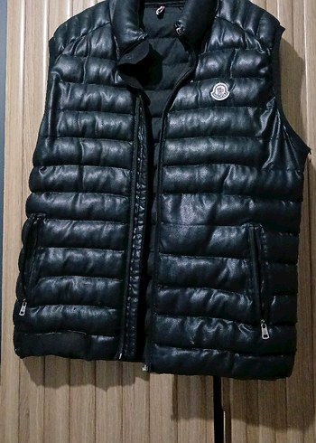 Moncler Model Şişme Yelek M Beden Temiz - Görsel 2