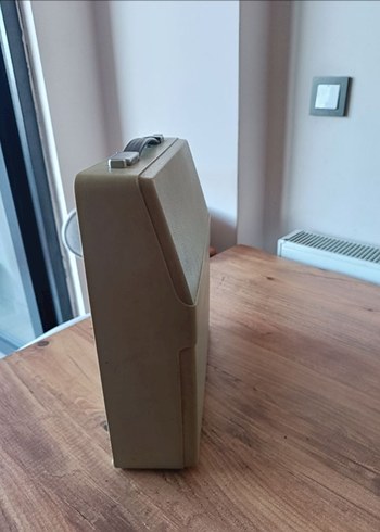 Taşınabilir Çantalı Orjinal Vintage Daktilo - Görsel 7