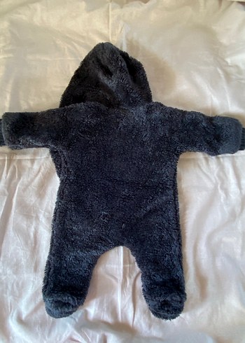 siyah Bebek Peluş Tulumu - Görsel 5