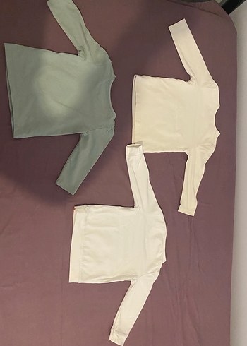 Kız Çocuk Uzun Kollu Pamuklu Baskılı Tişört - Görsel 2