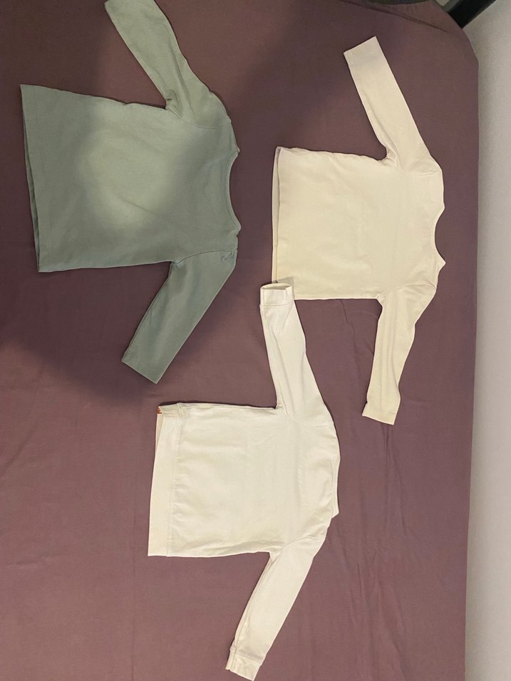 Kız Çocuk Uzun Kollu Pamuklu Baskılı Tişört - Görsel 2