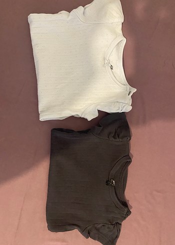 Kısa Kollu Bebek Çıtçıtlı Body - Görsel 5