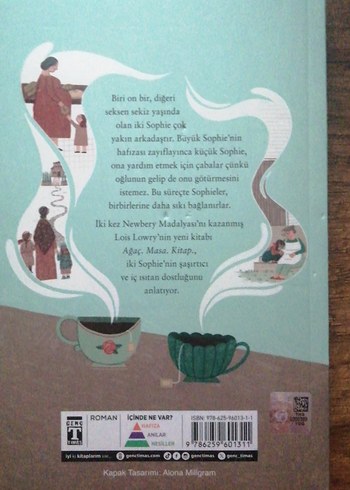 Ağaç Masa Kitap - Lois Lowry
