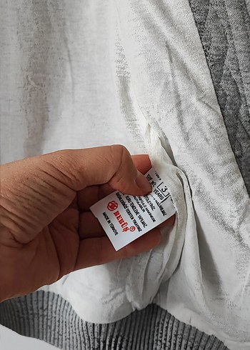 Gri Kapüşonlu Örgü Desenli Erkek Çocuk Ceketi - Görsel 3