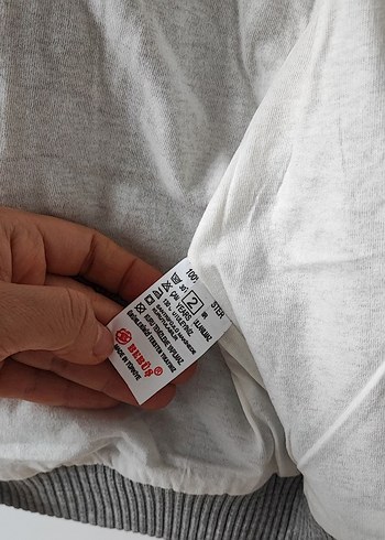 Kapüşonlu Gri Erkek Çocuk Mont - Görsel 6