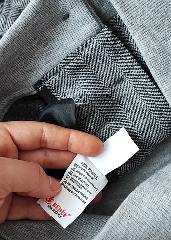 Gri Erkek Çocuk Düğmeli Ceket - Görsel 4