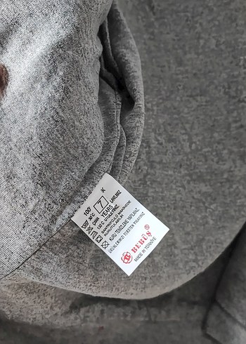 Kapüşonlu Gri Erkek Çocuk Ceket - Görsel 5