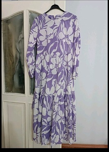 Günlük tesettur elbise - Görsel 4