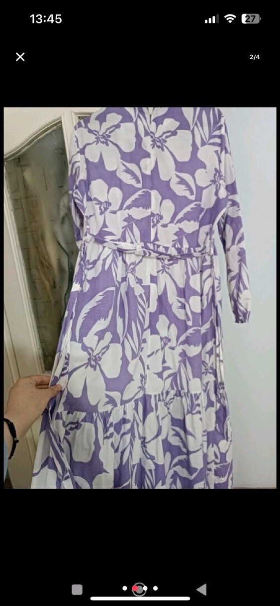 Günlük tesettur elbise - Görsel 2