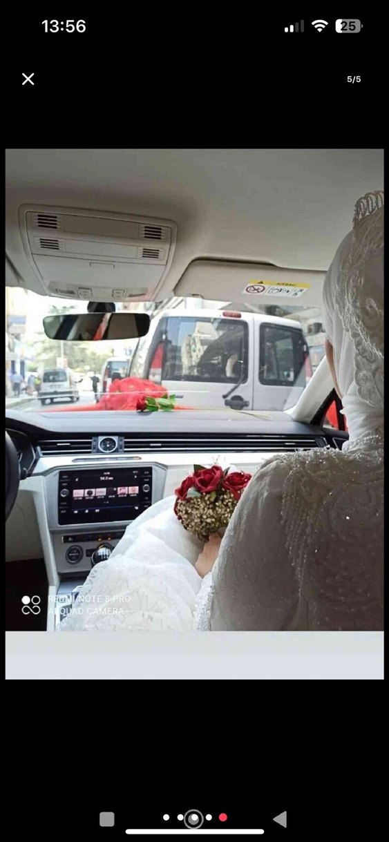 Uzun Beyaz Prenses Gelinlik - Görsel 4