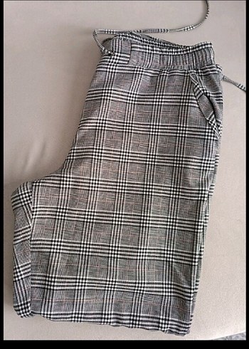 Gri Kadın Kumaş Pantolon - Görsel 2