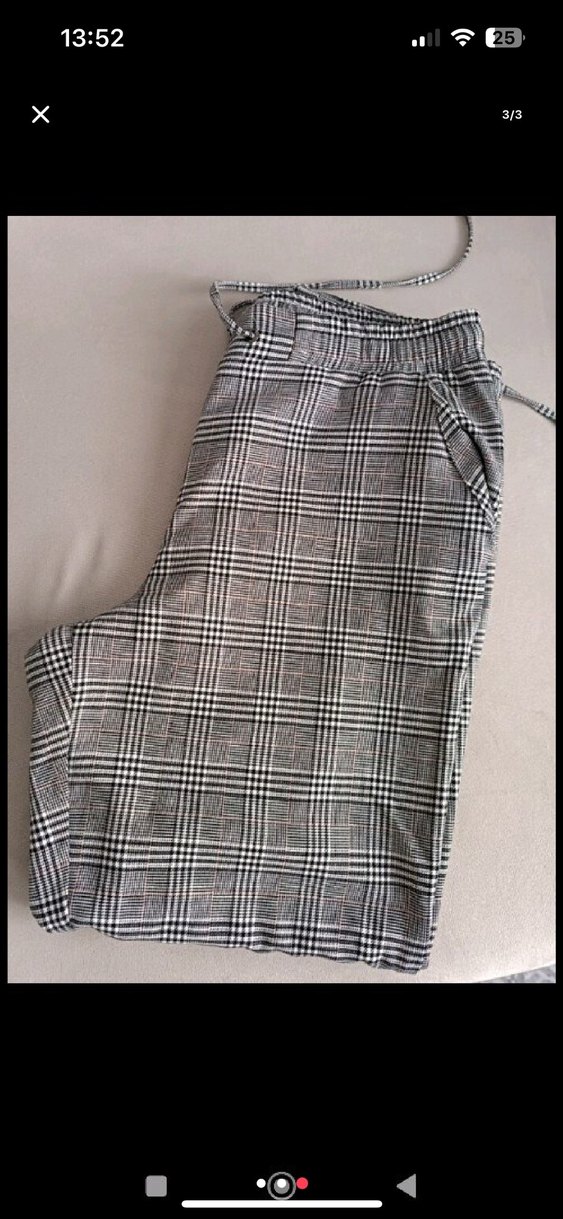 Gri Kadın Kumaş Pantolon - Görsel 2