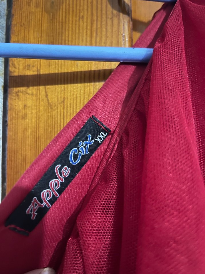 Bordo elbise - Görsel 3