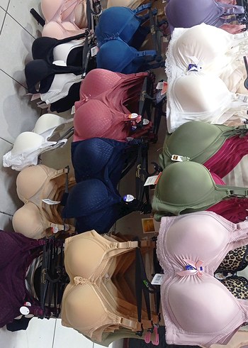 90-95-100-105-110 BEDENLER DOLGUSUZ TELSİZ TOPARLAYICI SÜTYEN - Görsel 10