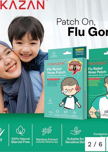 Yukazan Grip Rahatlatıcı Burun Bandı - Görsel 3