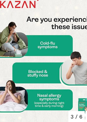 Yukazan Grip Rahatlatıcı Burun Bandı - Görsel 4