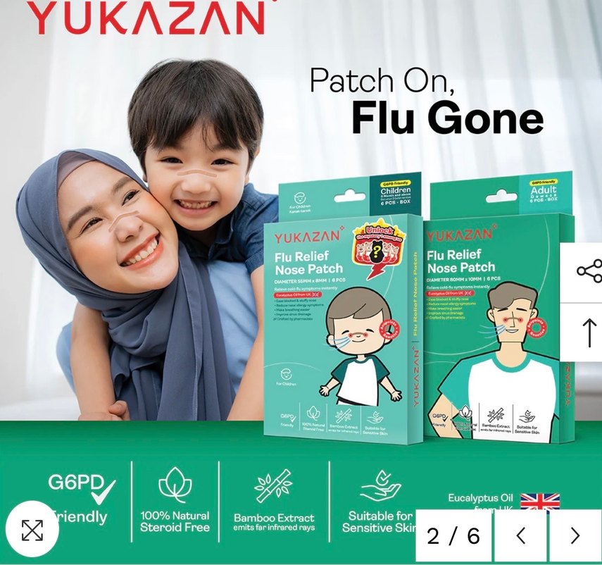 Yukazan Grip Rahatlatıcı Burun Bandı - Görsel 3